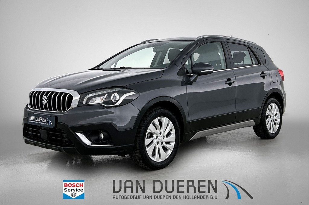 Suzuki S-Cross 1.0 Boosterjet Comfort Camera, CarPlay, Auto's, Stof, Gebruikt, Zwart, 988 cc