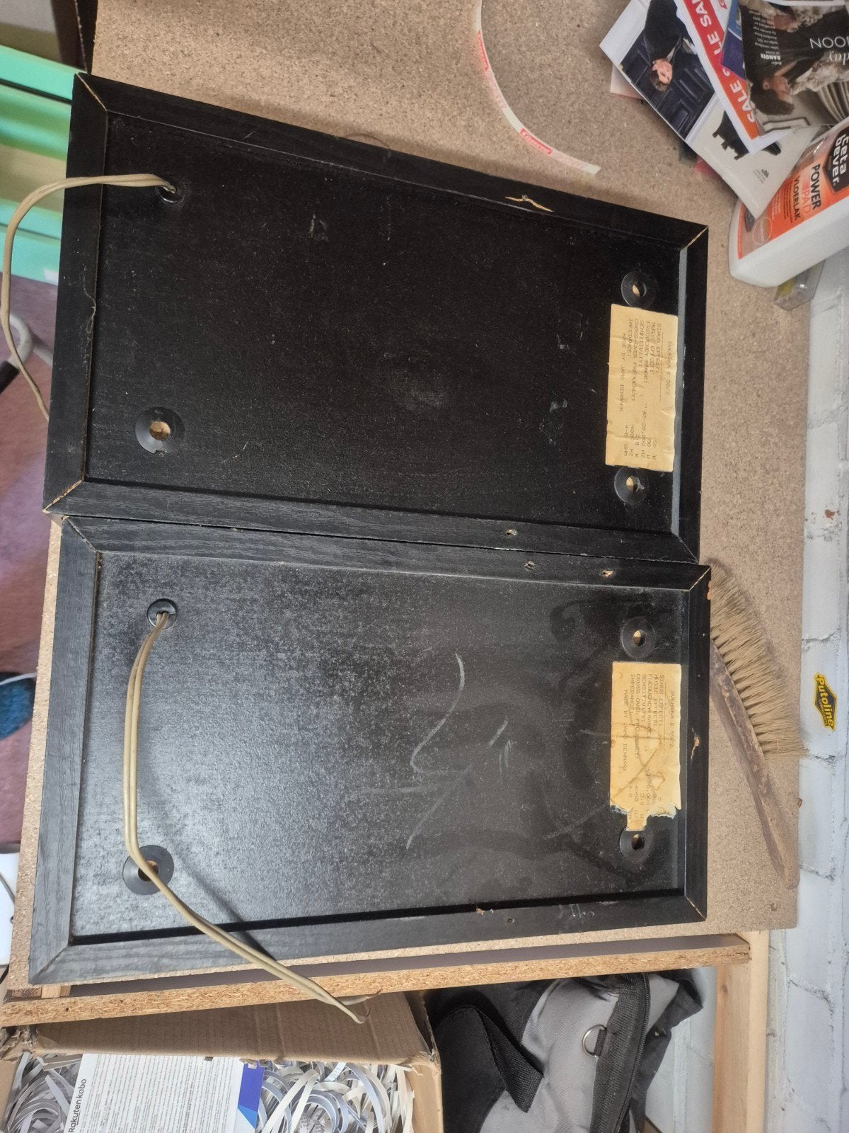 Vintage Jamo Svenska E 50/2 Boekenplank Speakers, Ophalen, Gebruikt, Minder dan 60 watt, Boekenplank luidspreker