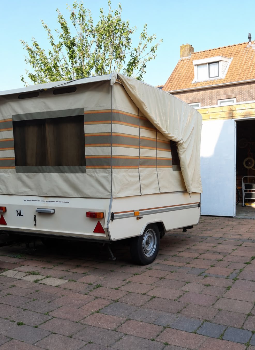 TE KOOP KLAPCARAVAN / vouwwagen, Ophalen, Fultonstr 16 3133Kh vlaardingen, Tot en met 2, Zuggabel