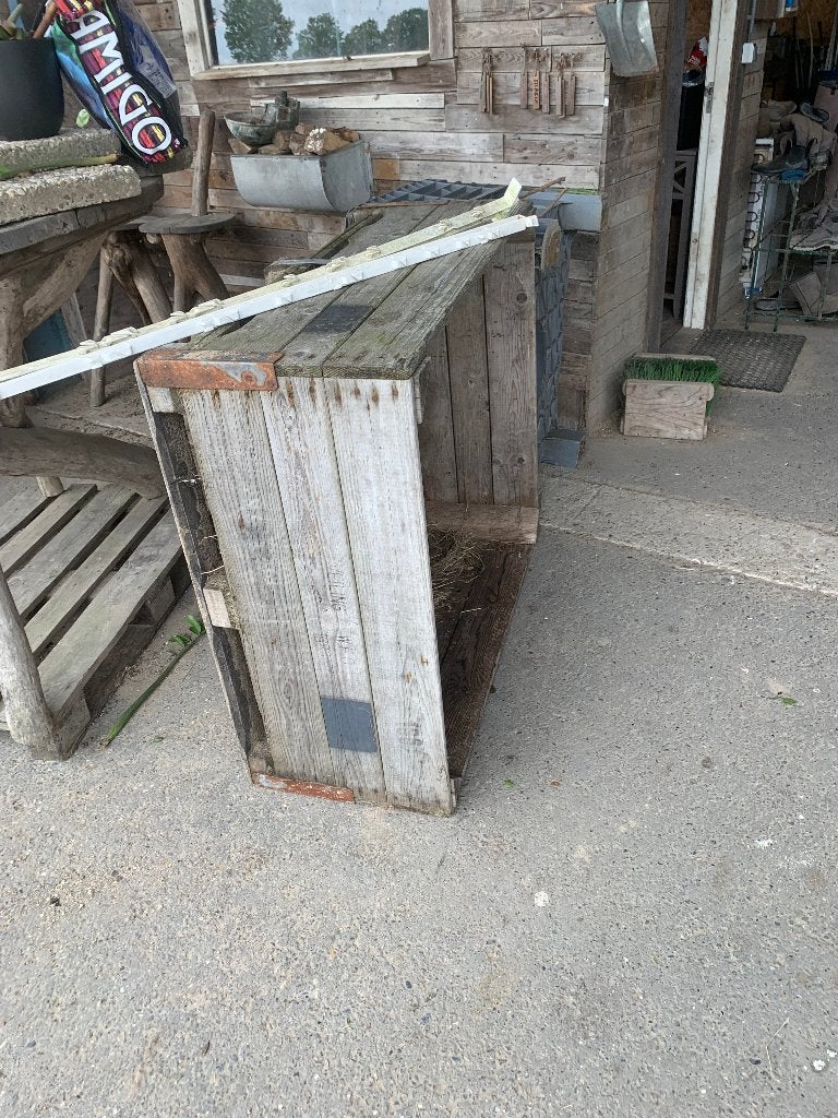 Houten kratten, Ophalen of Verzenden, Gebruikt