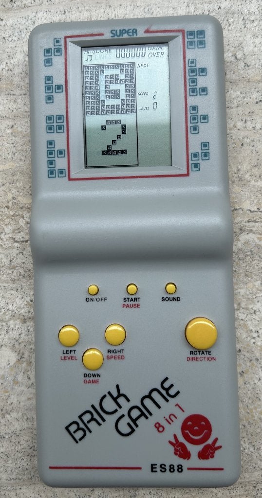 brick game original ES88, 3 spelers of meer, Ophalen, Zo goed als nieuw, Vanaf 3 jaar