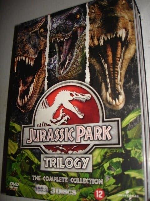Jurassic Park- The Trilogy- BOXSET- 3-DVD- (NIEUW), Alle leeftijden, Verzenden, Nieuw in verpakking, Amerikaans