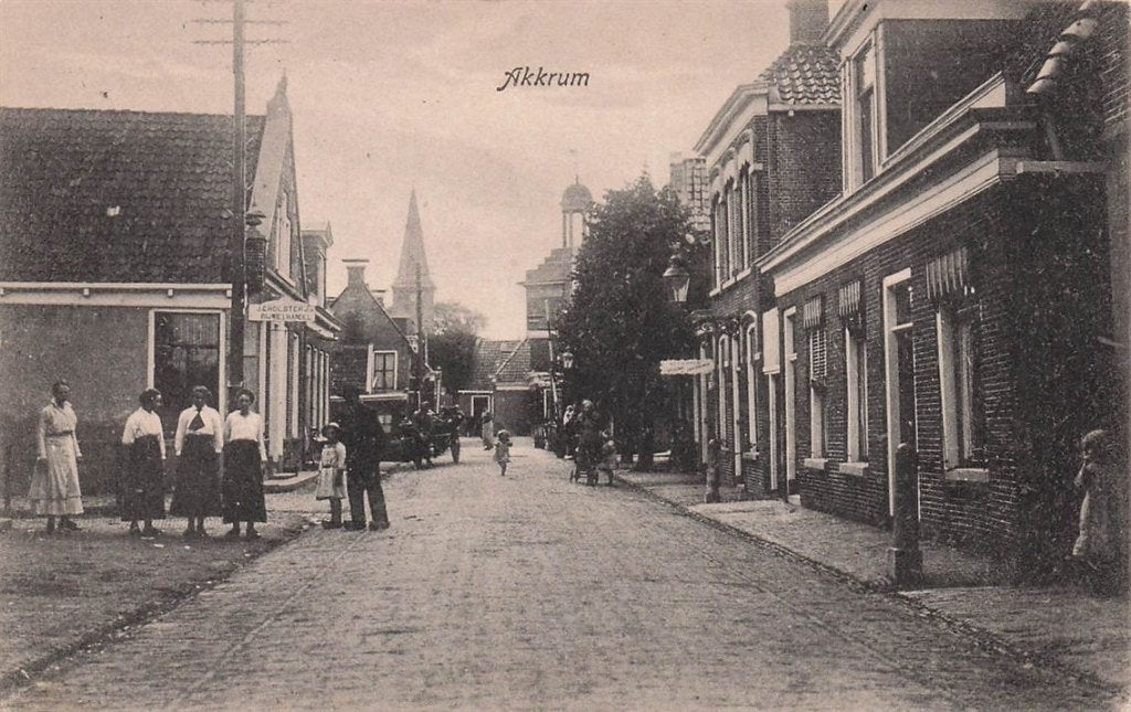 703-041-003 Akkrum, Verzenden, Voor 1920, Friesland