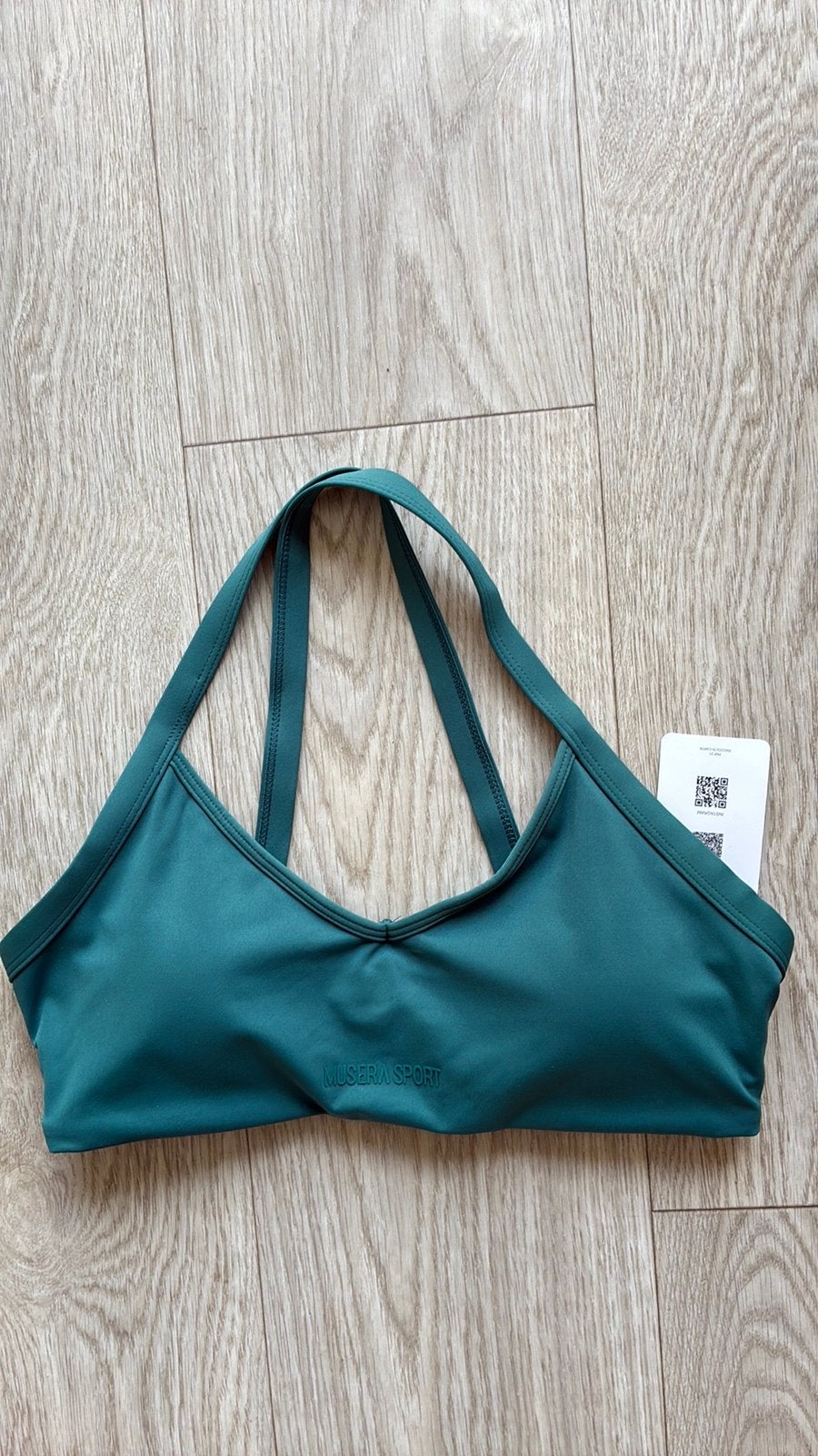 Nieuwe groene sport bh met uitneembare cups, Nieuw, Ophalen of Verzenden, Groen, Maat 42/44 (L)