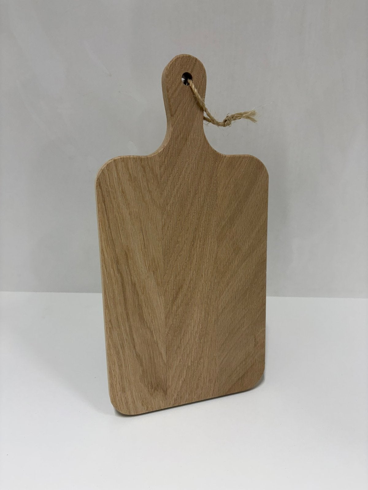Massief Eiken Serveerplank Borrelplank 20x40 cm, Ophalen of Verzenden, Zo goed als nieuw