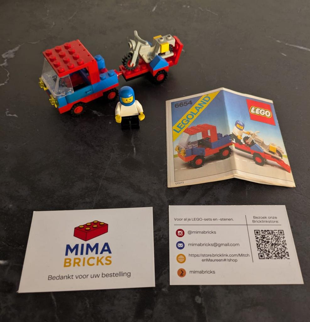 Lego Legoland 6654, Overige merken, Gebruikt, Aastvej 1, 7190 Billund, Denemarken, Ophalen of Verzenden