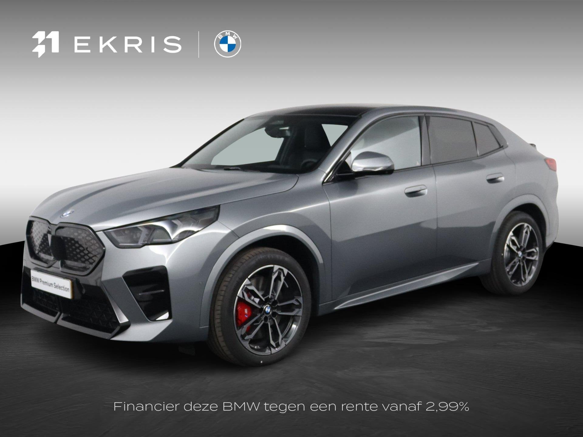 BMW iX2 eDrive20 67 kWh M Sport Edition | SOH 100% | M Sport, Auto's, BMW, IX2, Met garantie (alle), 204 pk, SUV of Terreinwagen