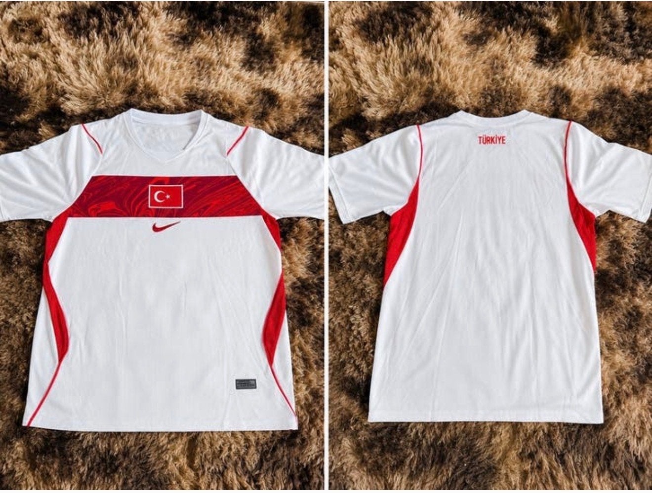 WK Turkije shirt wit en rood en kindersetje beschikbaar, Kleding | Heren, Ophalen of Verzenden, Nieuw, Overige maten, Rood
