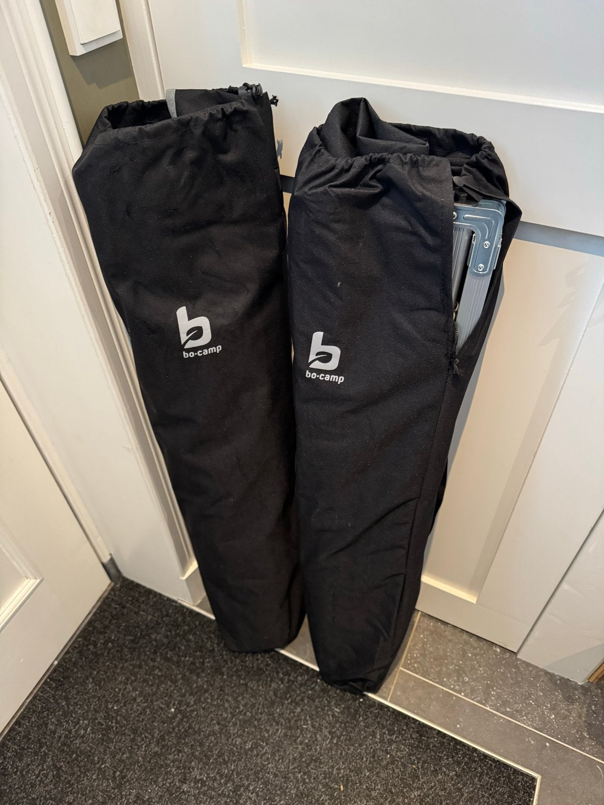 2x Bo-Camp 1-persoons Stretcher XL Kruispootbed, Ophalen, Gebruikt, Overige