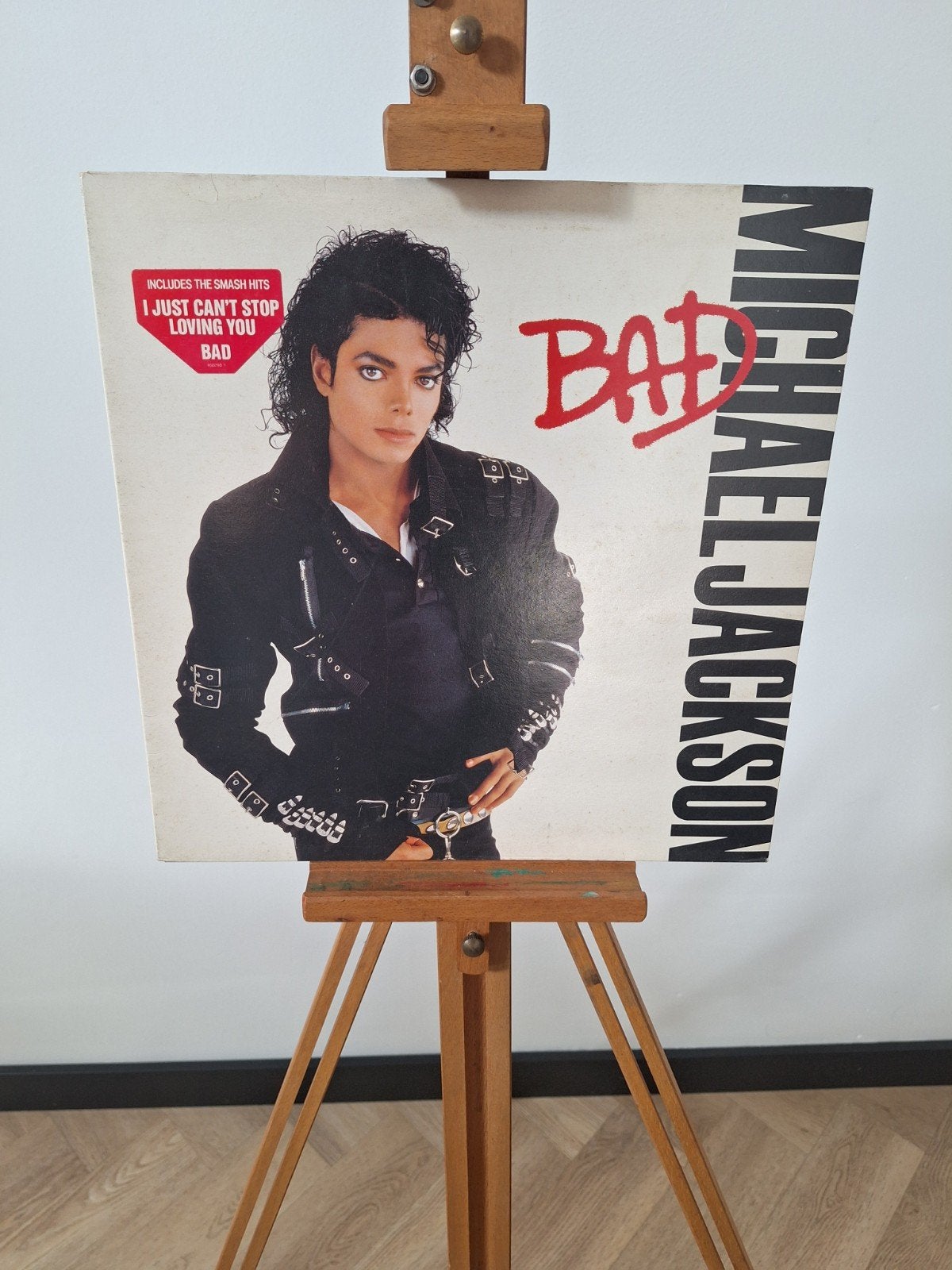Michael Jackson - Bad LP (Originele Persing 1987), Cd's en Dvd's, Vinyl | Pop, LP, Gebruikt, Pop, Originele persing