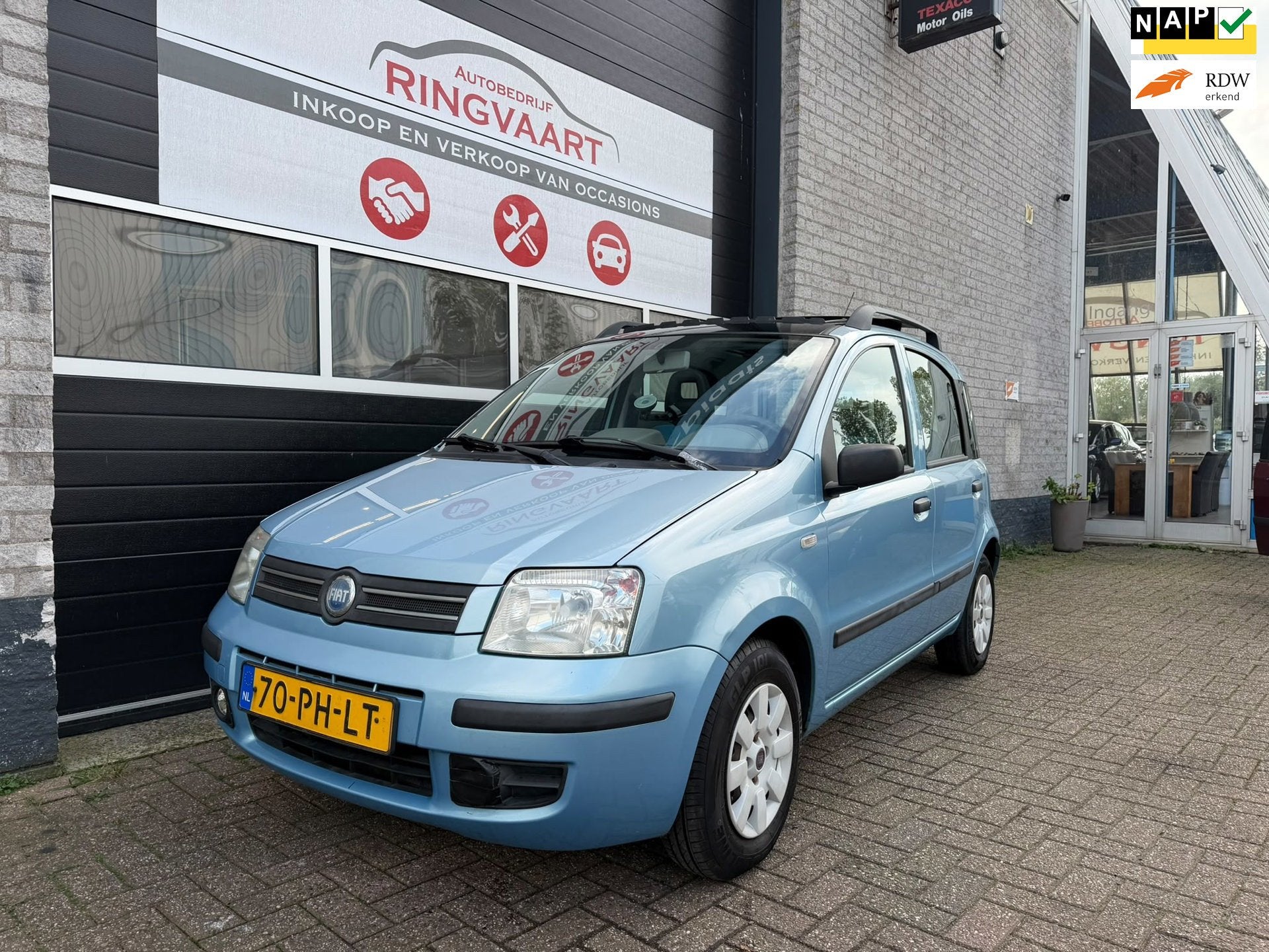 Fiat Panda 1.2 Class Met 1 Jaar APK, Auto's, Voorwielaandrijving, Gebruikt, Origineel Nederlands, Bedrijf