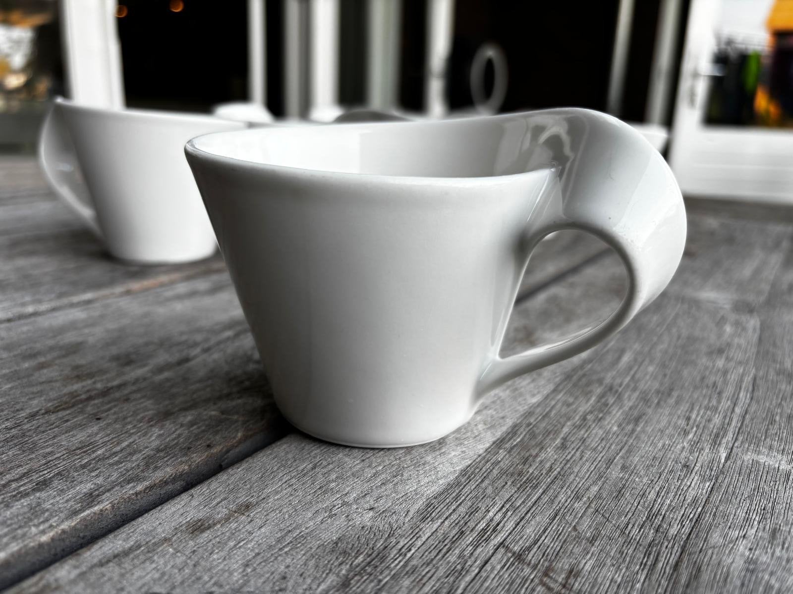 10x Villeroy & Boch NewWave kopjes, Huis en Inrichting, Villeroy & Boch, Ophalen of Verzenden, Zo goed als nieuw, Modern