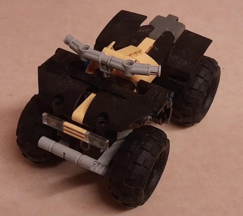 LEGO Technic 42034 - Quad Motor, Inclusief instructies, Gebruikt, Lego, Ophalen of Verzenden
