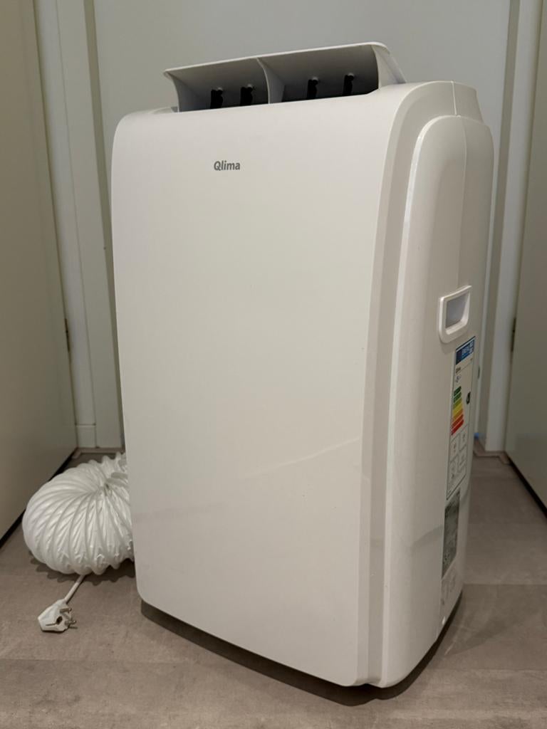 Qlima P 534 Mobiele Airco - Energieklasse A, Ophalen, 3 snelheden of meer, Zo goed als nieuw, Koelen en Ontvochtigen