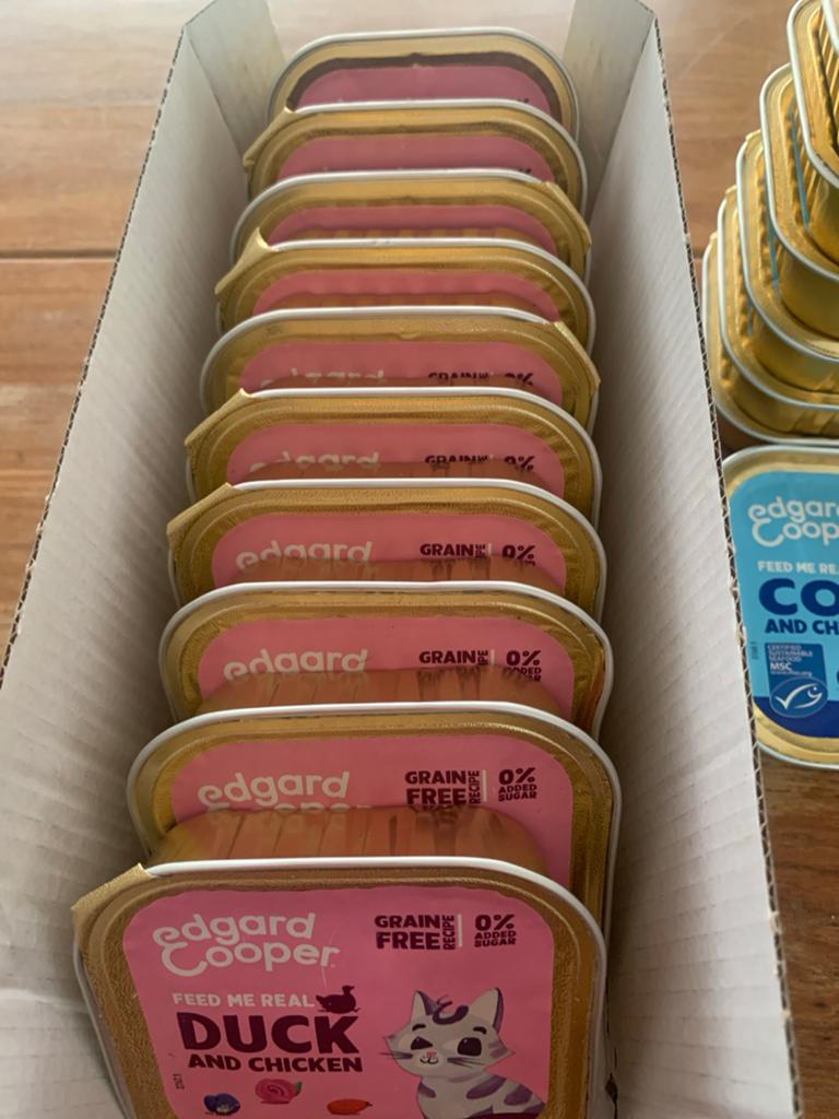 18 stuks edgard cooper paté for kittens, Dieren en Toebehoren, Dierenvoeding, Ophalen of Verzenden, Kat
