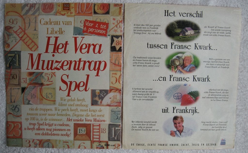 BP Vera de Muis: Muizentrap spel + Een eigen huis voor Vera, Verzenden, Overige typen, Dieren, Nieuw