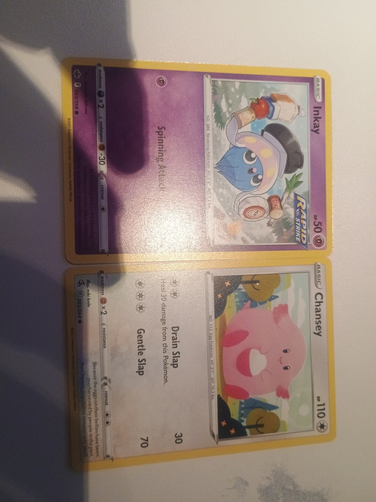 Pokemon, avatar en game of thrones kaarten, Ophalen