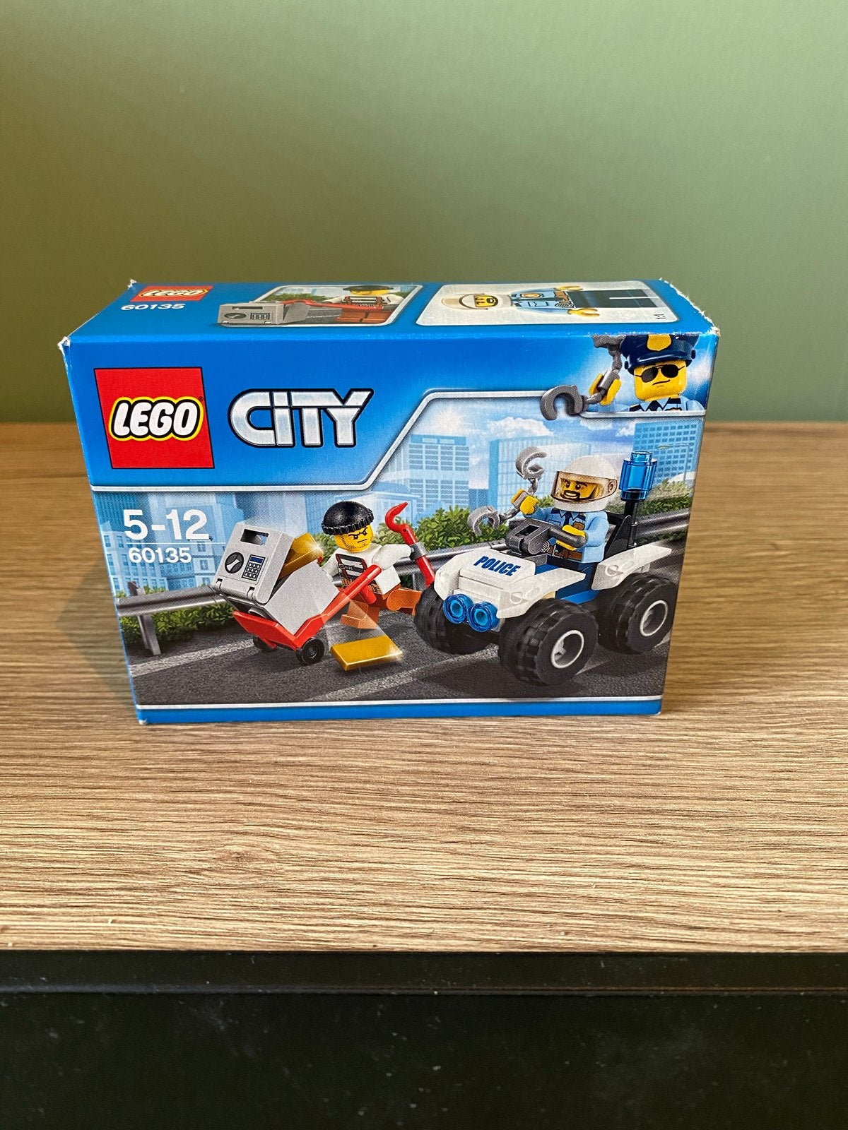 Lego City 60135 Politie Achtervolging Set, Ophalen, City, Lego, Zo goed als nieuw