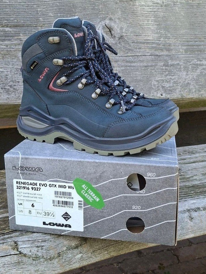 Lowa Renegade Evo GTX Mid Ws - 39,5, Ophalen of Verzenden, Gebruikt, Schoenen