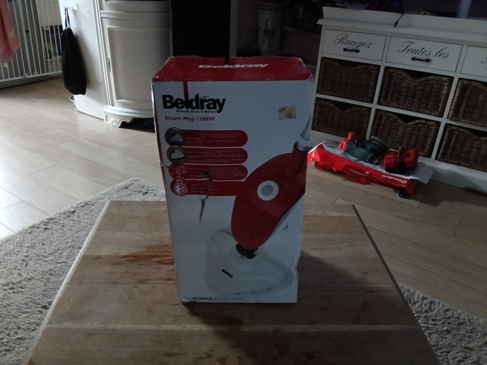 Beldray Steam Mop 1300W - Nieuw in doos, Overige merken, Nieuw, Ophalen of Verzenden, Stoomreiniger