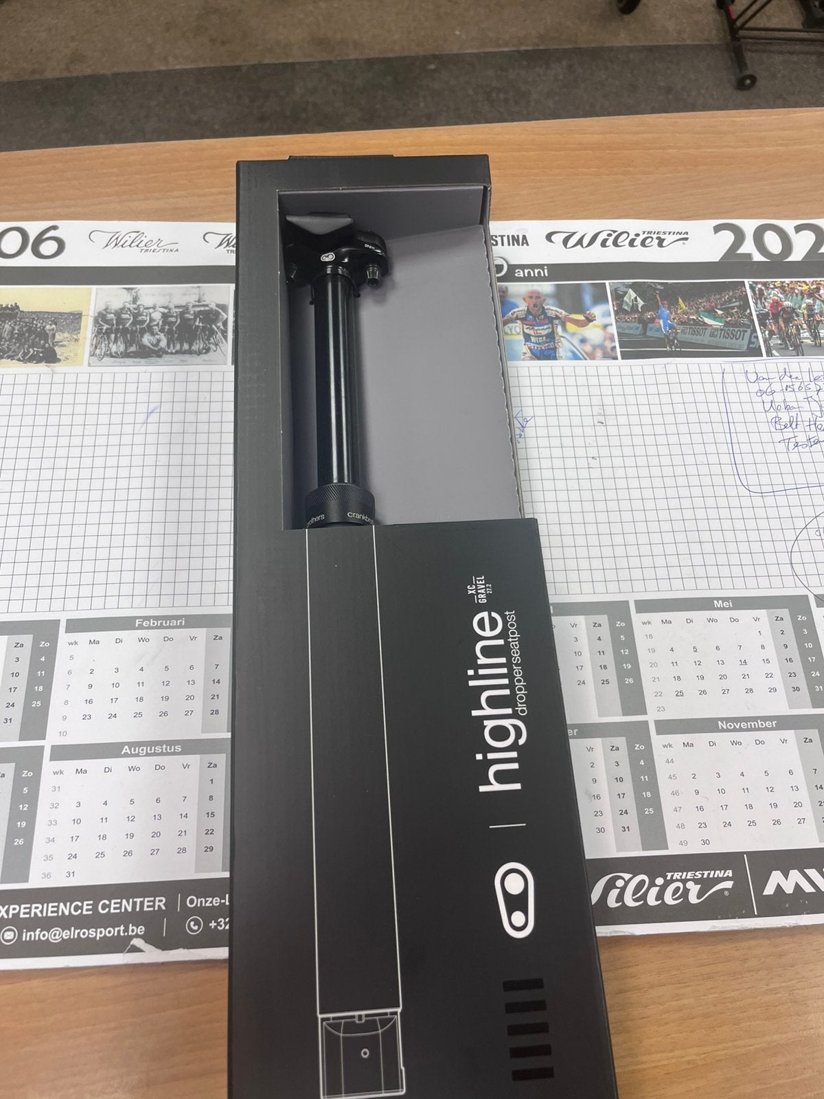 Crankbrothers dropperpost XC Gravel, Gravelbike, Nieuw, Ophalen of Verzenden, Zadel