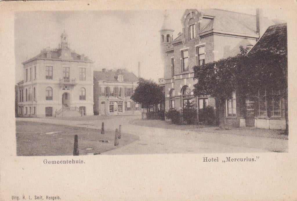 Hengelo, Hotel., Verzenden, Voor 1920, Ongelopen, Overijssel