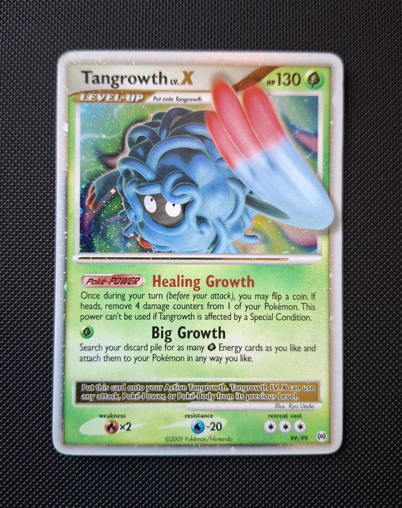 Tangrowth LV.X #99 - Arceus (AR 99), Ophalen of Verzenden, Gebruikt, Losse kaart, Foil