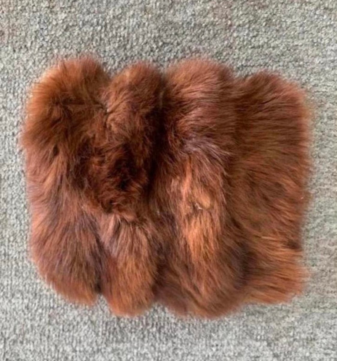 Bontmof oude bont handwarmer in goede staat., Ophalen of Verzenden