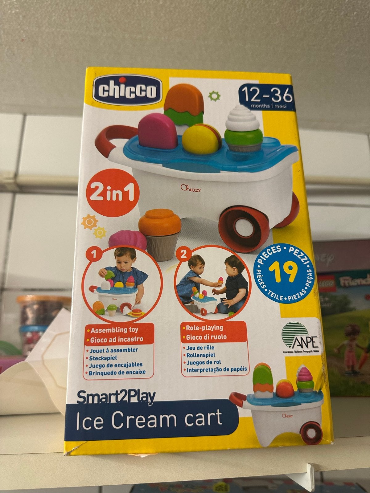 Chicco Smart2Play IJskar 2-in-1 - Nieuw in doos, Ophalen of Verzenden, Nieuw, Overige typen, Met wieltjes