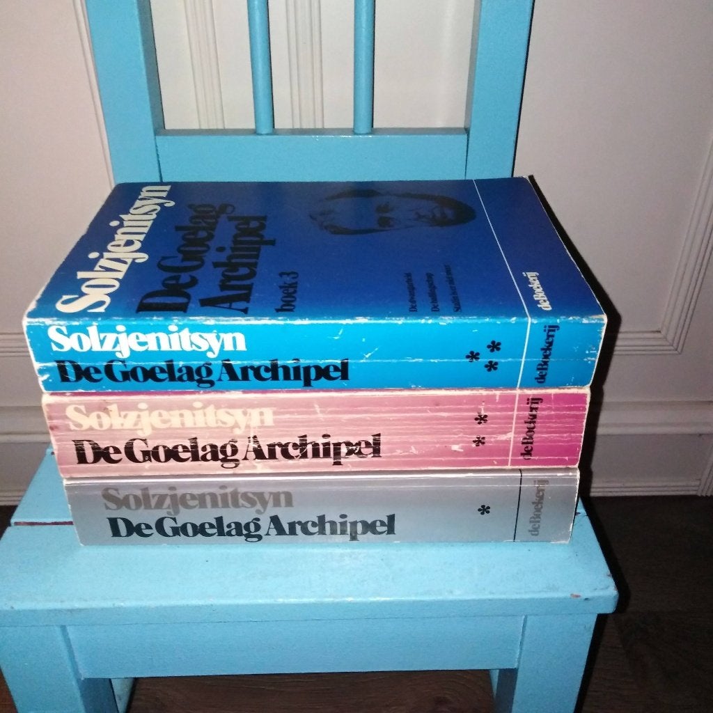 Solzjenitsyn De Goelag archipel boek 1, 2, 3 gelezen staat, Ophalen, Gelezen