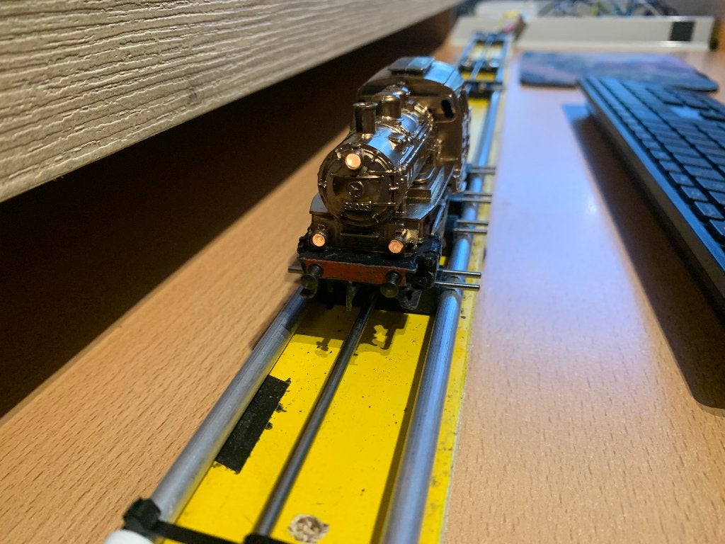Märklin Modelspoor Stoomlocomotief 3000 BR 89 DB H0 Goud, Wisselstroom, Gebruikt, Locomotief, Ophalen of Verzenden
