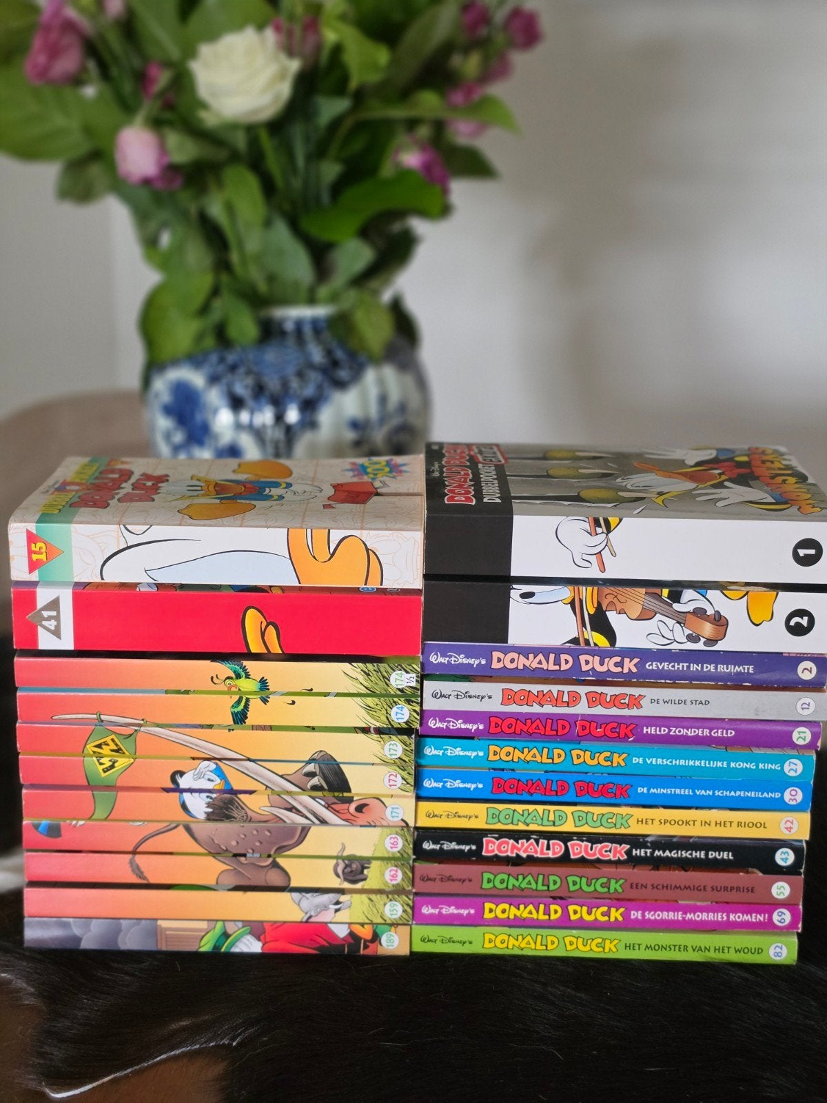 Setje Donald duck pocket, Meerdere stripboeken, Ophalen of Verzenden, Gelezen