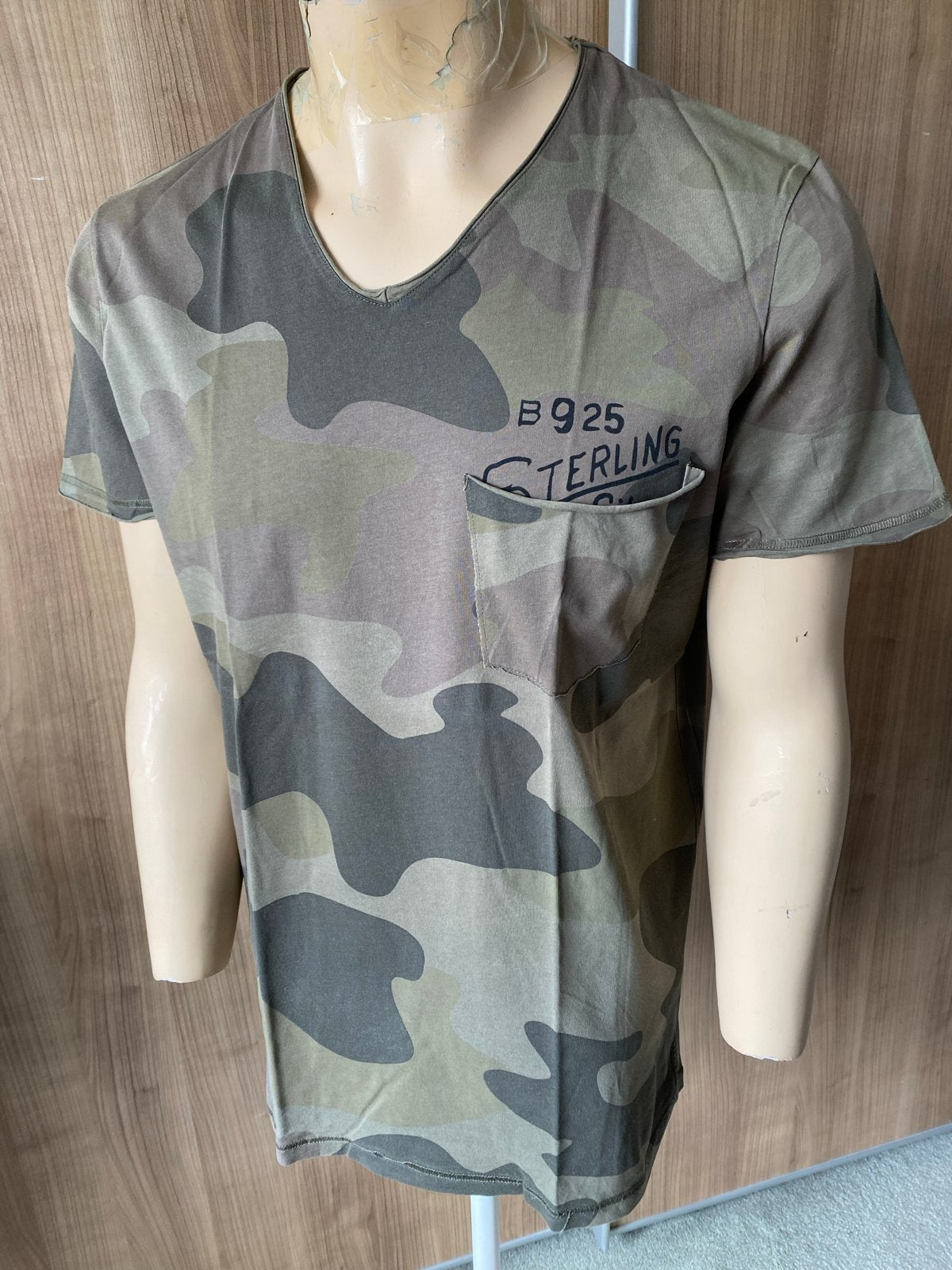 Buddha to Buddha Camouflage T-shirt XL, Ophalen of Verzenden, Zo goed als nieuw, Maat 56/58 (XL), Groen