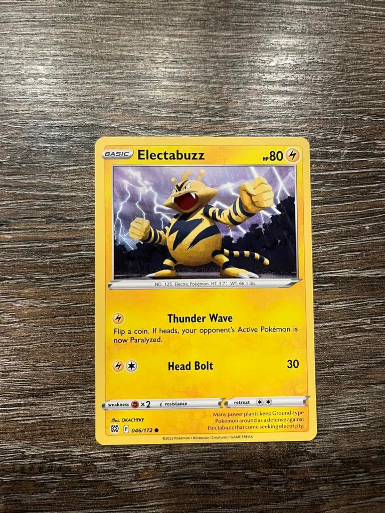 Electabuzz BRS 046/172, Ophalen of Verzenden, Zo goed als nieuw