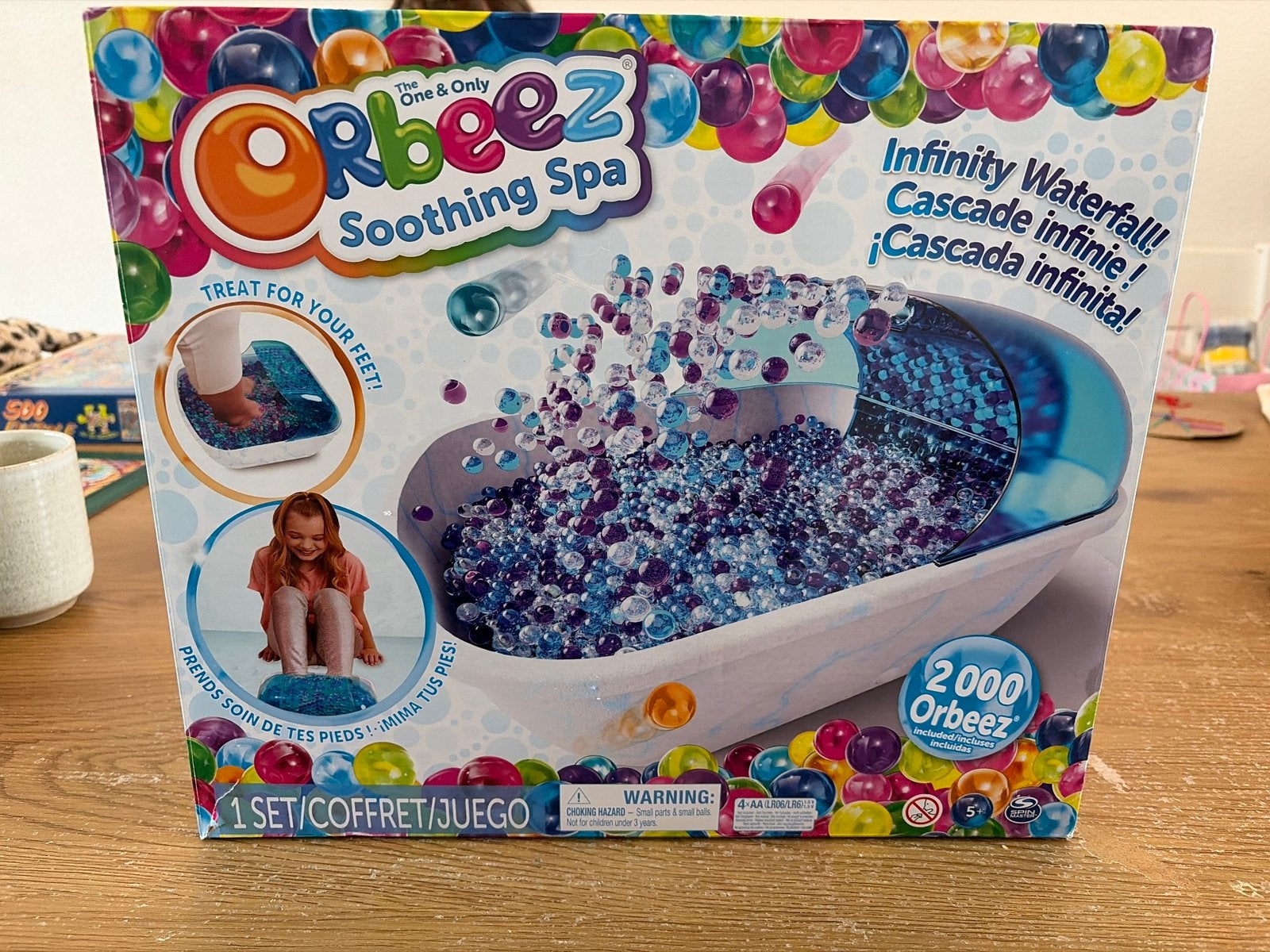 Orbeez Soothing Spa - Voetenbad met waterval, Ophalen of Verzenden, Gebruikt, Jongen of Meisje