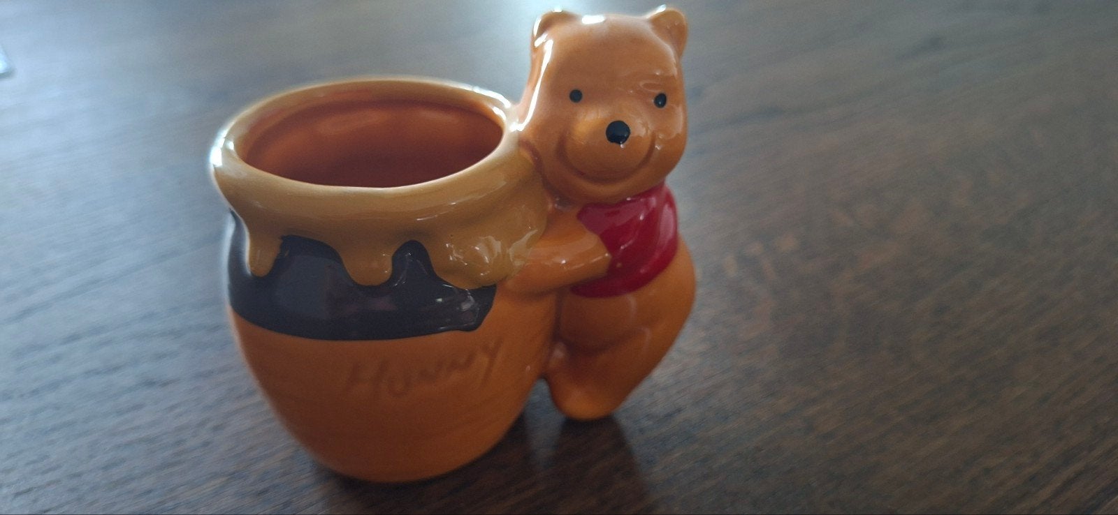 Disney Winnie de Poeh Honingpot Beeldje - Aardewerk 6 cm, Verzamelen, Ophalen of Verzenden