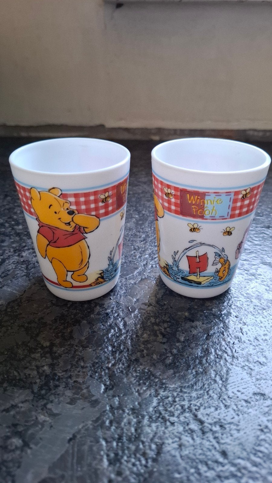 Winnie de Poeh en Teigetje bekers - set van 2, Ophalen, Zo goed als nieuw, Jongen of Meisje