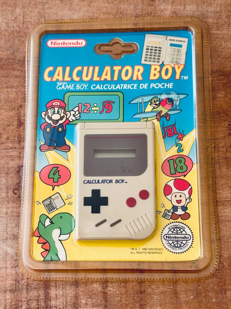 Nintendo Calculator Boy - Origineel, Ongeopend, Licht Verkle, Spelcomputers en Games, Overige genres, 1 speler, Nieuw, Ophalen of Verzenden