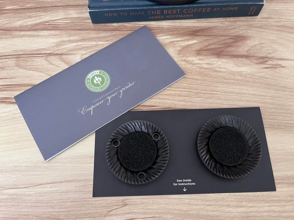 Eureka Black Diamond 65mm burrs - Italian Espresso Taste, Witgoed en Apparatuur, Ophalen, Zo goed als nieuw