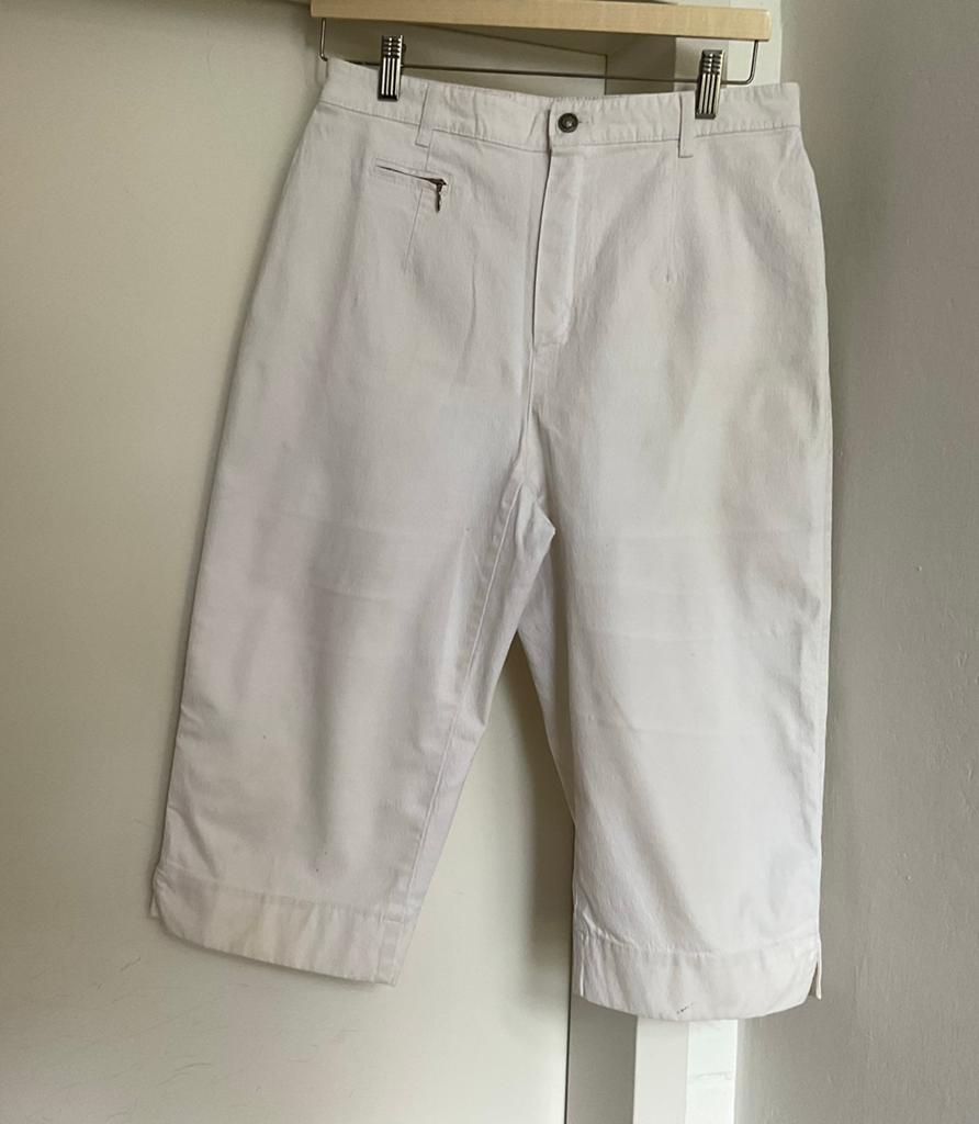 Witte ROSNER piratenbroek 40, Maat 38/40 (M), Wit, Ophalen of Verzenden, Zo goed als nieuw