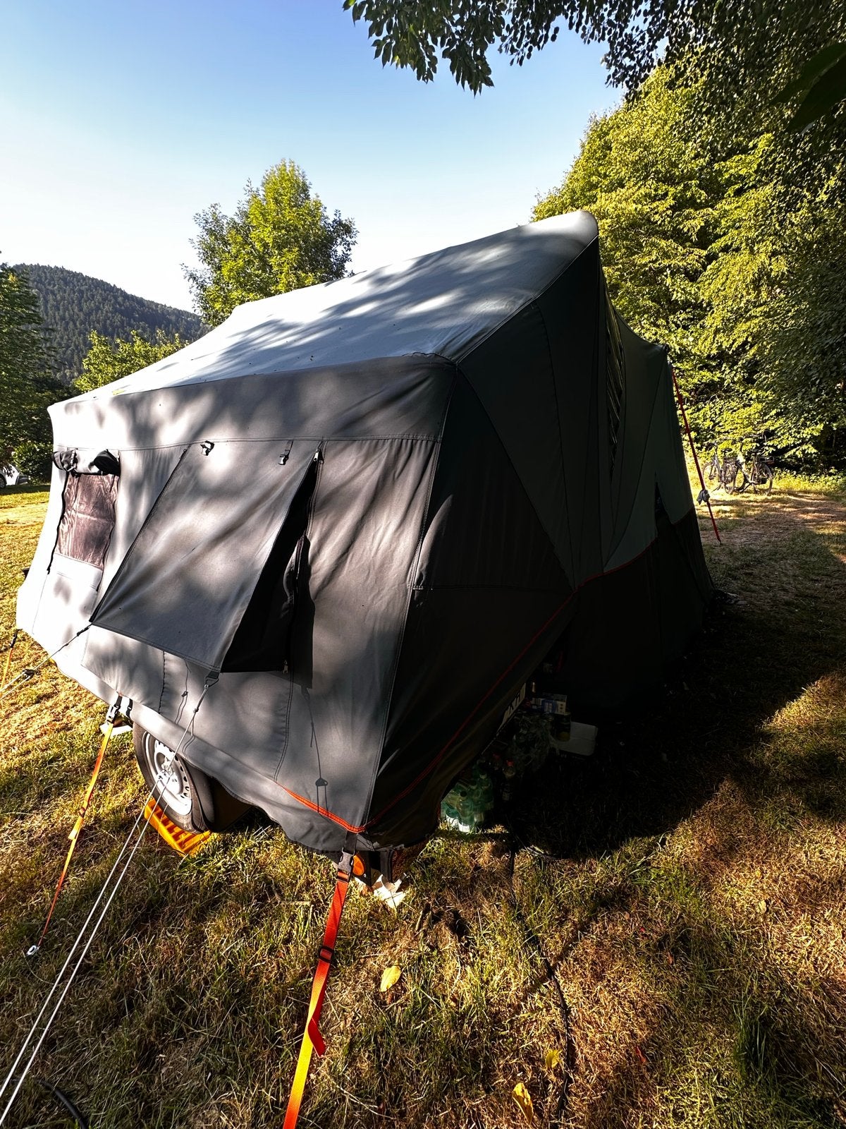 Alpenkreuzer Waterfront Vouwwagen - Compact en Compleet, Caravans en Kamperen, Ophalen, Tot en met 4, Alpenkreuzer