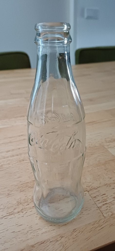 Coca-Cola Fles, Verzamelen, Ophalen of Verzenden, Gebruikt, Verpakking