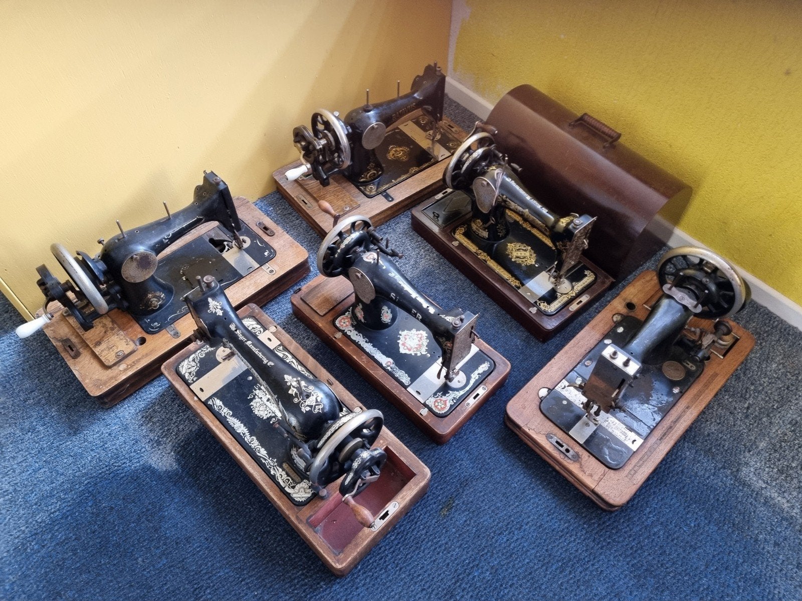 Antieke Naaimachines - Diverse Merken en Modellen, Antiek en Kunst, Ophalen