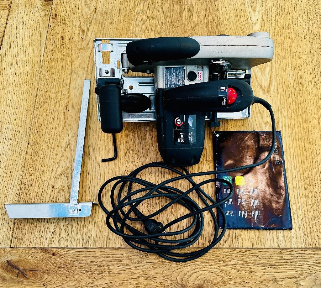 Parkside PHKS 1450 laser cirkelzaag, Gebruikt, Cirkelzaag, Ophalen of Verzenden, Parkside