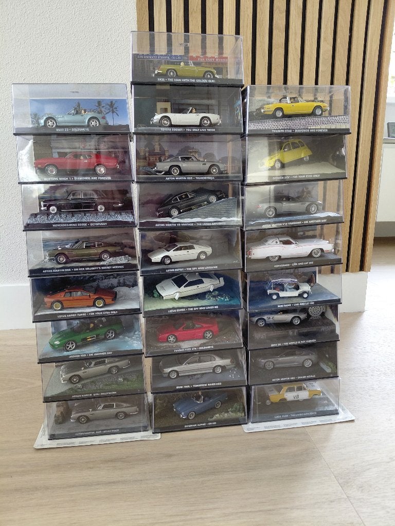 Verzameling James Bond modelauto's- 26 stuks!, Ophalen of Verzenden, Nieuw, Auto, Overige merken