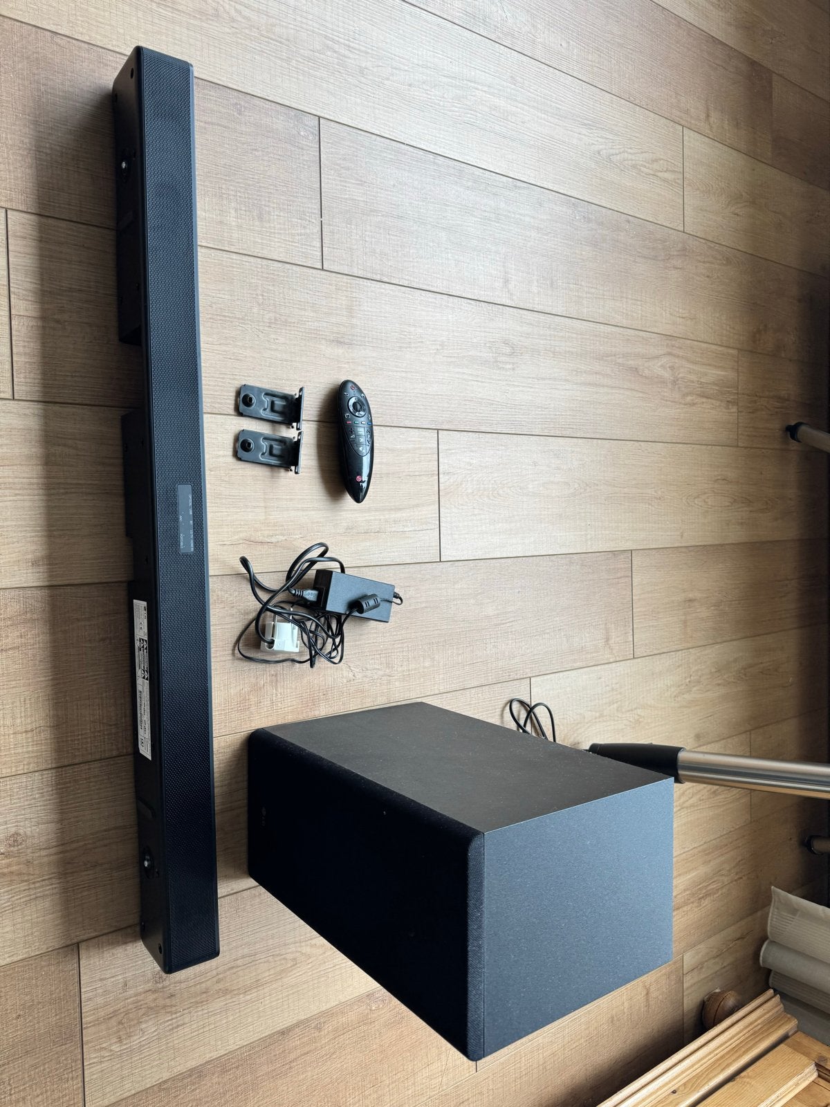 LG Soundbar met draadloze subwoofer (model SK5R), Ophalen, Bluetooth, Zo goed als nieuw