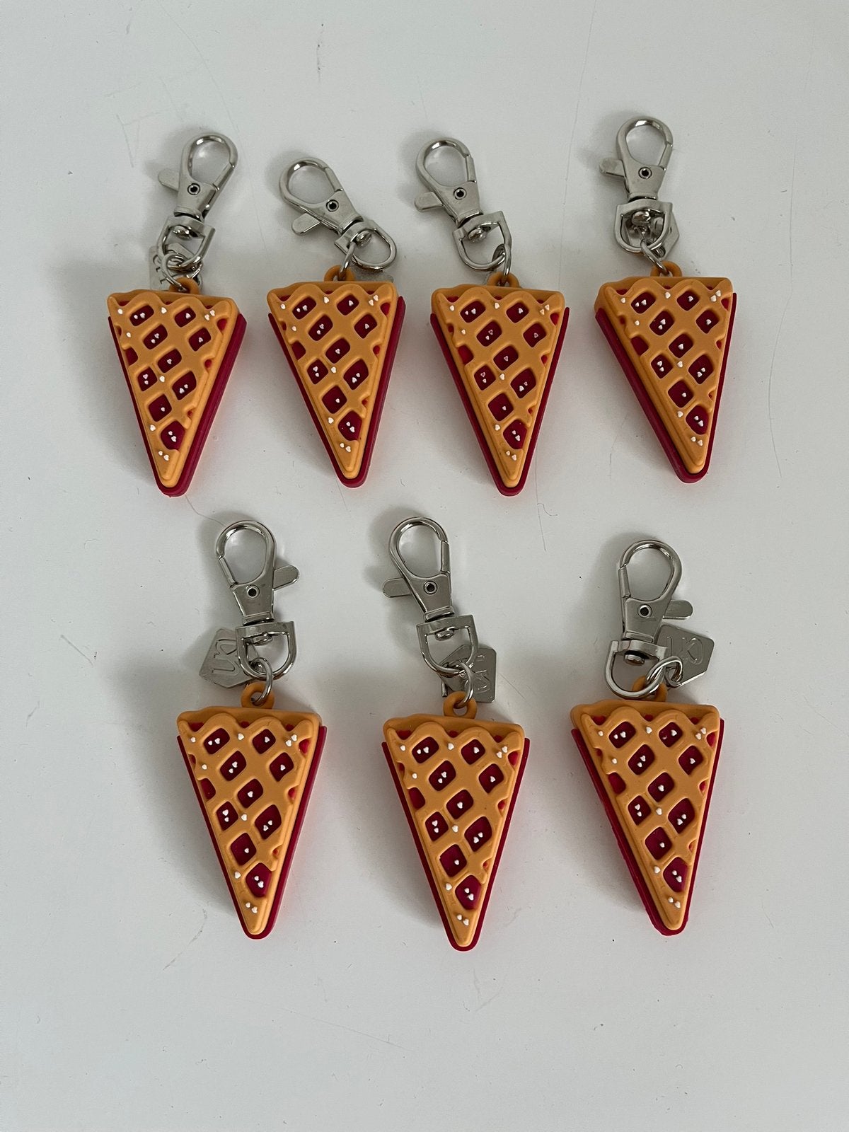 Sleutelhangers Limburgse vlaai, Ophalen of Verzenden, Nieuw