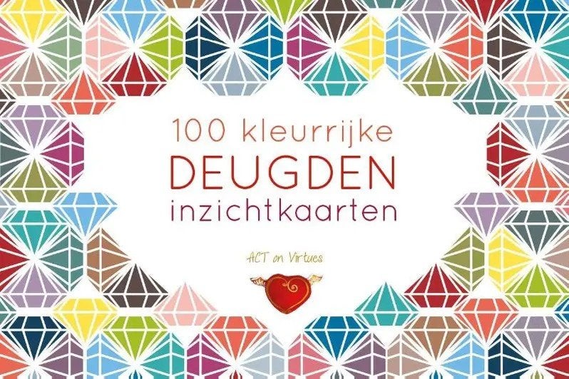 GEVRAAGD: 100 Deugden Inzichtkaarten - ACT on Virtues, Ophalen of Verzenden