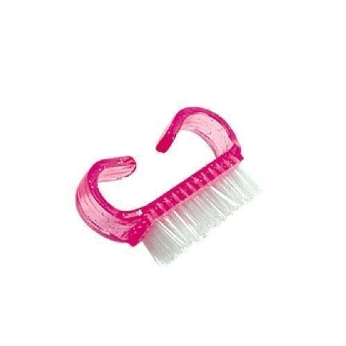 2 +1 Gratis - Kunststoffen Nagelborstel Roze – Stofvrij, Verzenden, Nieuw, Toebehoren, Handen en Nagels