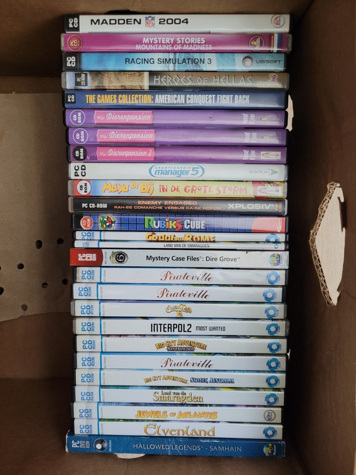 Diverse PC Spellen Collectie - Avontuur, Simulatie & Meer, Gebruikt, Overige genres, 1 speler, Ophalen of Verzenden